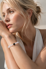 Lunar Promise Blue Moonstone Bracelet