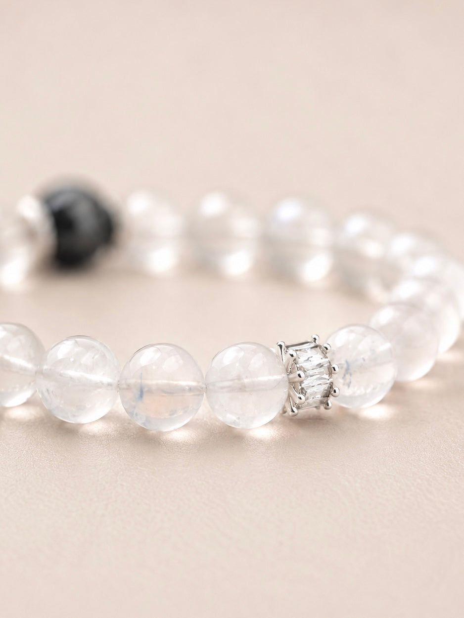 Lunar Promise Blue Moonstone Bracelet