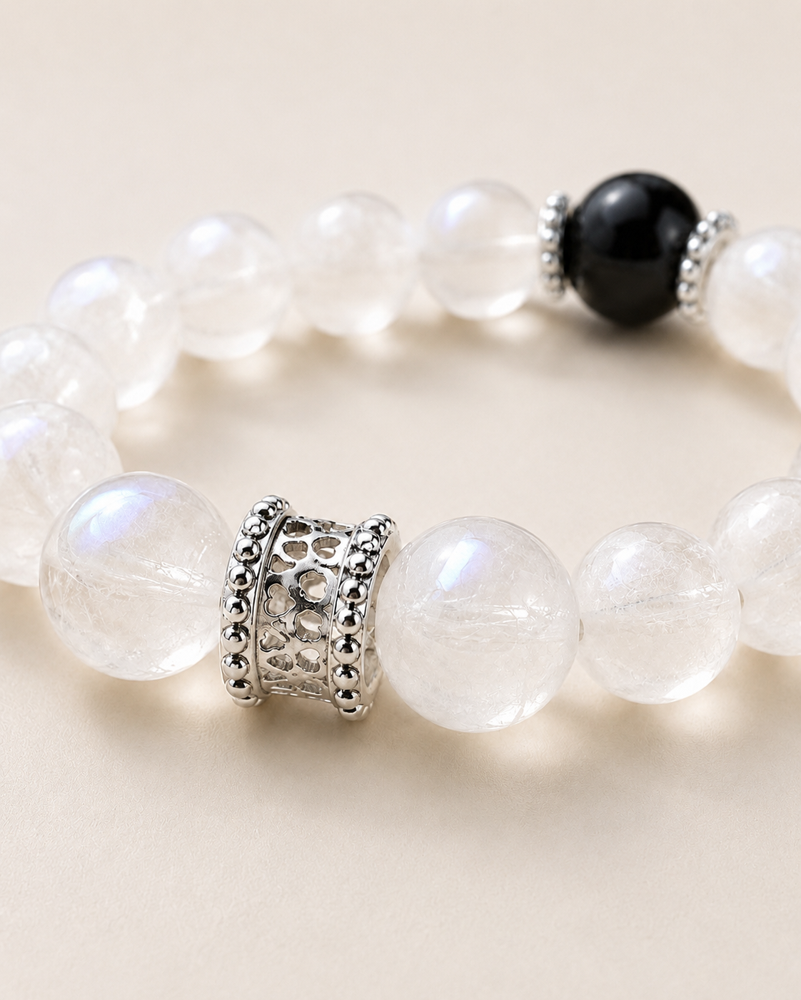 Lunar Promise Blue Moonstone Bracelet