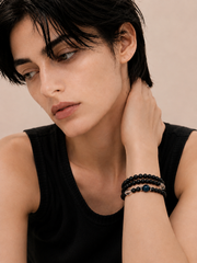 Noir Eclipse Obsidian Bracelet