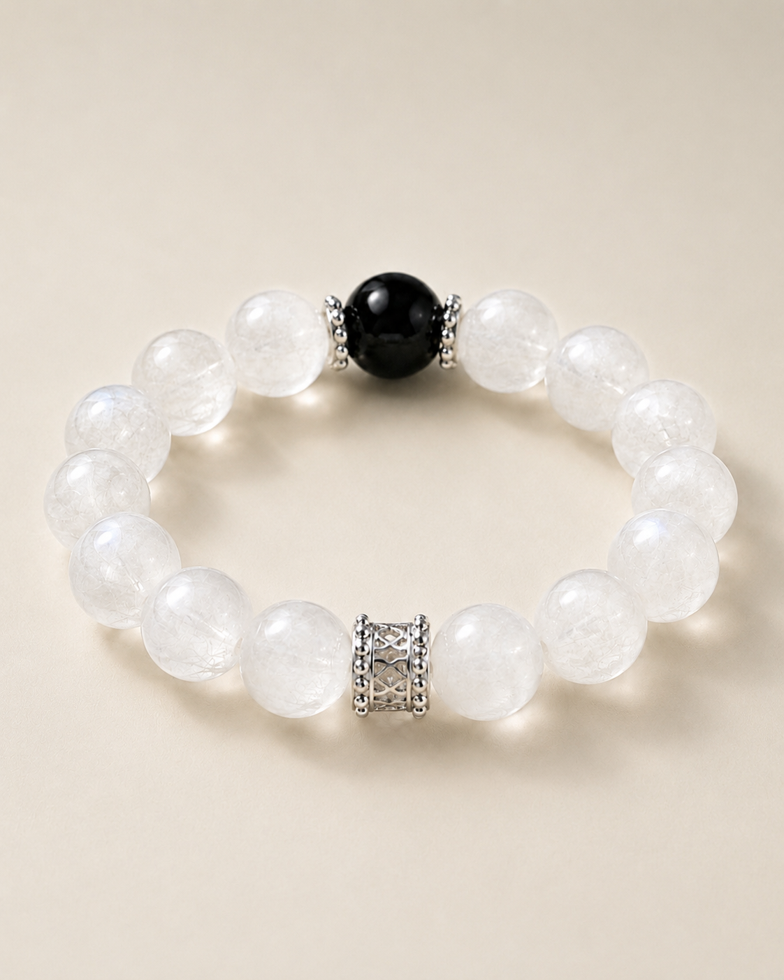 Lunar Promise Blue Moonstone Bracelet