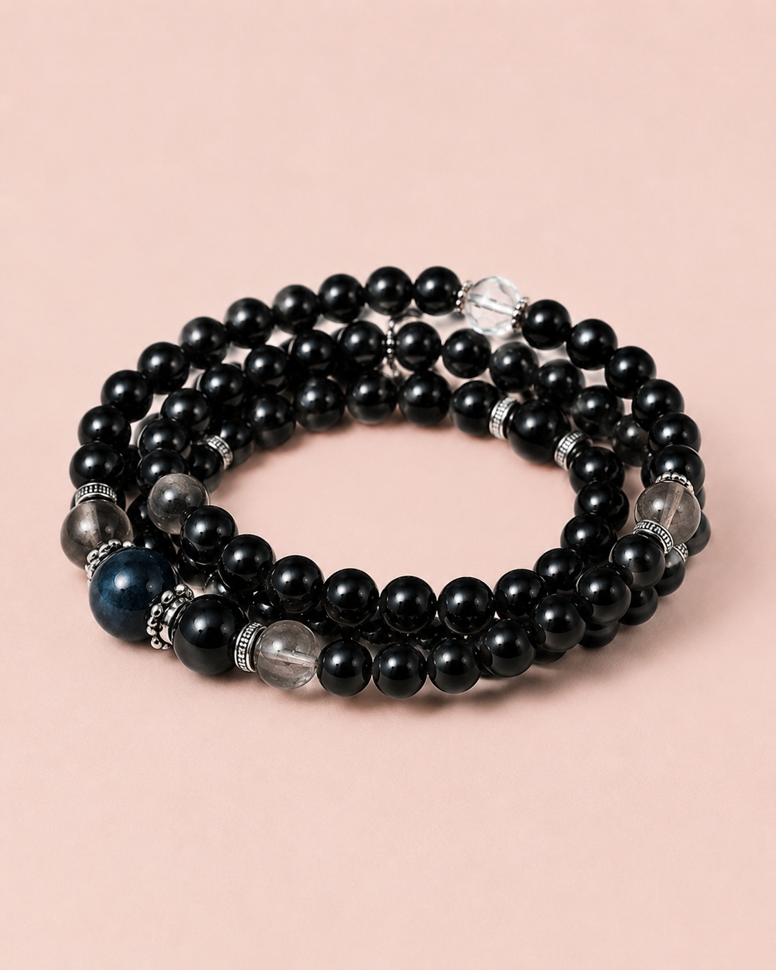 Noir Eclipse Obsidian Bracelet