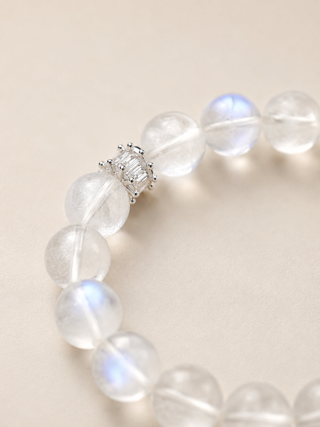 Lunar Promise Blue Moonstone Bracelet